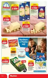 Auchan akciós újság hét 35 Oldal 14: AMMERLÄNDER DARABOLT KLASSZIKUS SAJT €1.799,00, AMMERLÄNDER SZELETELT SAJT €2.499,00