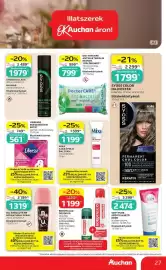 Auchan akciós újság hét 35 Oldal 27: Syoss Color hajfesték €1.799,00, SYOSS HAJLAKK €2.489,00