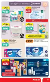 Auchan akciós újság hét 35 Oldal 29: PAMPERS ACTIVE BABY GIANT PACK NADRÁGPELENKA €7.999,00