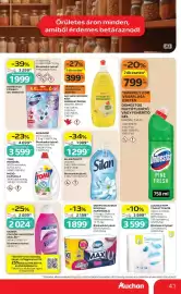 Auchan akciós újság hét 35 Oldal 41: Domestos Pine Fresh €799,00, OOOPS! MAXI DUO KONYHAI PAPÍRTÖRLŐ €1.899,00
