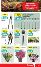 Auchan akciós újság hét 35 Oldal 47: GARDENSTAR RÁVÁGÓ METSZŐOLLÓ €1.999,00, FLORA FANTASTICA VIRÁGHAGYMA €699,00