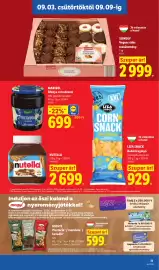 Lidl akciós újság hét 36 Oldal 11: MARIBEL Áfonya extradzsem €699,00, Nutella €2.699,00