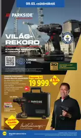 Lidl akciós újság hét 36 Oldal 24: PARKSIDE PERFORMANCE €19.999,00