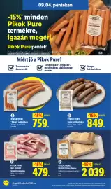Lidl akciós újság hét 36 Oldal 34: Pikok Pure €849,00, PIKOK PURE 'Bécsi'' juhbélben €759,00