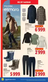 Lidl akciós újság hét 36 Oldal 48: Esmara Női sztreccsnadrág €2.999,00, Esmara Női pulóver €2.999,00