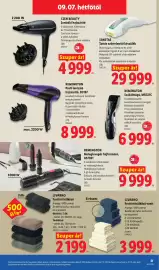 Lidl akciós újság hét 36 Oldal 51: REMINGTON Szakállvágó, MB321C €6.999,00