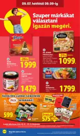 Lidl akciós újság hét 36 Oldal 56: Bocco D’Oro jégkrém €1.479,00, Daim Mandulatorta €1.999,00