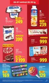 Lidl akciós újság hét 36 Oldal 59: ZOTT €249,00, Zott Jogobella joghurtital €239,00