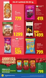 Lidl akciós újság hét 36 Oldal 60: ÖLZ €779,00, Detki Mini perec étbevonóval €419,00