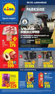 Lidl akciós újság