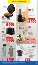 Lidl akciós újság hét 36 Oldal 13: SILVERCREST Gofrisütő €6.999,00