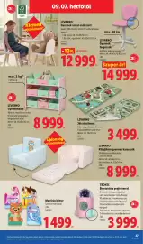 Lidl akciós újság hét 36 Oldal 25: LIVARNO Gyermek forgószék €14.999,00, Livarno Gyermekpolc €8.999,00