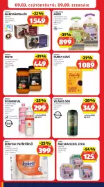 ALDI akciós újság hét 36 Oldal 12: EDUSCHO FAMILY KÁVÉ €1.089,00, CHOCEUR MARCIPÁNTALLÉR €1.549,00