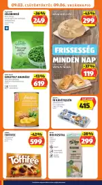 ALDI akciós újság hét 36 Oldal 14: VIRSLIS TÁSKA €119,00, Milram Ír Kávétejszín €415,00