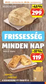 ALDI akciós újság hét 36 Oldal 17: Kovászos cipó €299,00