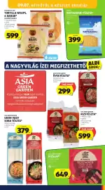 ALDI akciós újság hét 36 Oldal 27: LYTTOS KRITHARAKI TÉSZTA €399,00, Tortilla Wraps, 6 darab €599,00