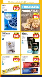 ALDI akciós újság hét 36 Oldal 39: MILSANI KÁVÉTEJSZÍN €299,00, SNACK FUN FÖLDIMOGYORÓ €339,00