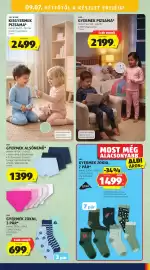 ALDI akciós újság hét 36 Oldal 52: CROFTON GYERMEK ÉTKÉSZLET €1.999,00, Ismeretterjesztő könyv €1.499,00