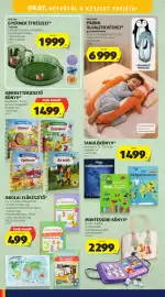 ALDI akciós újság hét 36 Oldal 53: DISNEY YUYUS STITCH €3.999,00, PROFESSOR PUZZLE ÉPÍTŐELEM-KÉSZLET €1.399,00