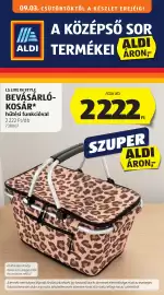 ALDI akciós újság hét 36 Oldal 1: BEVÁSÁRLÓKOSÁR hűtési funkcióval €2.222,00