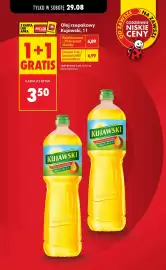 Biedronka gazetka Strona 7: Olej rzepakowy Kujawski, 1 l €6,89