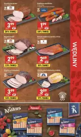 Delikatesy Centrum gazetka tydzień 36 Strona 21: Kiełbasa morlińska €1,99, Szynka nie ze wsi Kabanos €3,99
