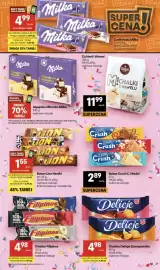 Delikatesy Centrum gazetka tydzień 36 Strona 31: Baton Crush E. Wedel €2,89, Baton Lion Nestlé €1,55