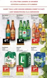 Delikatesy Centrum gazetka tydzień 36 Strona 35: Piwo Heineken €4,19, Puszkowa piwo Lech €3,88
