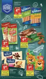 Delikatesy Centrum gazetka tydzień 36 Strona 4: Parówki Sokoliki Sokołów €3,99, Ciastka, paluszki Krakuski €5,99