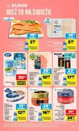 Carrefour gazetka tydzień 36 Strona 13: Łosoś wędzony MOWI €17,99, Kawior z łososia Nickal €16,99