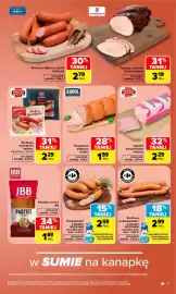 Carrefour gazetka tydzień 36 Strona 19: Parówkowa* z Naszej Wędzarni €2,59, Polędwica sopocka KAROL €1,99