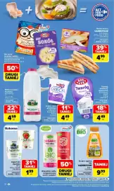 Carrefour gazetka tydzień 36 Strona 20: Jogurt bio BAKOMA €1,99, Wafle ryżowe ekologiczne