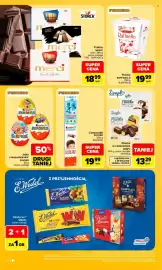 Carrefour gazetka tydzień 36 Strona 32: Czekoladki KINDER €19,99, Praliny MERCI €18,99