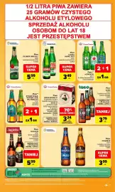 Carrefour gazetka tydzień 36 Strona 39: Piwo Pilsner Urquell €5,99, Piwo ŻYWIEC BIAŁE, PORTER, APA, IPA, BIAŁE 0% €1,00
