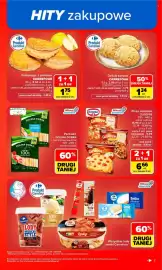 Carrefour gazetka tydzień 36 Strona 5: Parówki DOLINA DOBRA, Pizza mrożona GUSEPPE €6,66