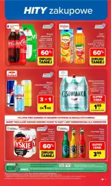 Carrefour gazetka tydzień 36 Strona 9: Napój gazowany COCA-COLA, FANTA, SPRITE €2,00, Woda mineralna CISOWIANKA €1,99