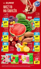 Carrefour gazetka tydzień 36 Strona 5: Chipsy CRISPY €2,59, Cytryny CARREFOUR €2,99