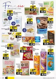 Jip leták týden 36 Strana 22: Original Lolli POP'S lízátka mix ovocné €43,90, Carrefour Bio Sušenky plněné malina €56,16