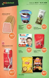 Můjobchod leták Strana 2: Lay's chipsy €16,90, Kinder čokoláda €16,90