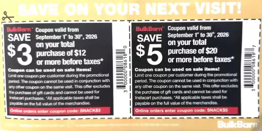 Bulk Barn flyer Page 1