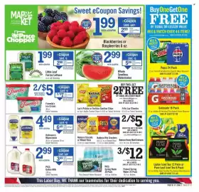 Price Chopper weekly ad week 36 Page 1: Pics Gallon Milk €2,99, Pics Spring Water €12,00