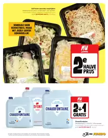 Jumbo folder week 36 Pagina 13: Chaudfontaine €11,58, 50Foods bereide maaltijden €10,94