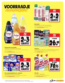 Jumbo folder week 36 Pagina 17: Robijn Klein & Krachtig €35,98, Pampers €26,00