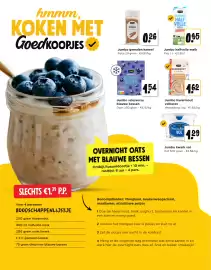 Jumbo folder week 36 Pagina 18: Jumbo havermout volkoren €1,62, Jumbo halfvolle melk €0,45