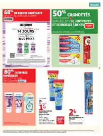 Catalogue Auchan page 39: My teeth time Dentifrice Stitch €1,47, PAT'PATROUILLE BROSSE À DENT TINOKOU €2,95