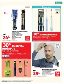 Catalogue Auchan page 41: Becker tondeuse multifonctions harley €24,99
