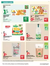 Catalogue Auchan page 42: 110 GRAINES Poudre de thé vert Matcha €7,94, VERT D'O SÈVE DE BOULEAU €5,19