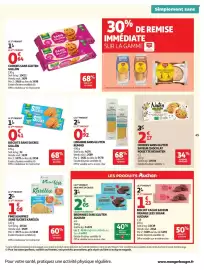 Catalogue Auchan page 47: GULLÓN BISCUITS SANS SUCRES €1,41, Karéléa Fines Gaufres €1,08