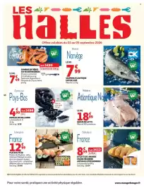 Catalogue Auchan page 48: MOULES DE HOLLANDE €4,99, Mr.Goodfish SAUMON ATLANTIQUE €7,99