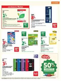 Catalogue Auchan page 57: WATERMAN STYLO PLUME PASTEL €8,94, Tipp-Ex Mini Souris Correctrices + Micro Tape Twist €3,01